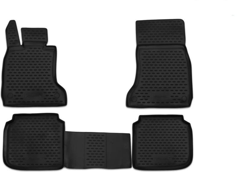 BMW ΣΕΙΡΑ 7 F02 2008>2015 ΠΑΤ.ΜΑΡΚ.ΛΑΣΤΙΧΟ ΣΚΑΦΑΚΙΑ (ΜΑΥΡΟ) - 4 ΤΕΜ.