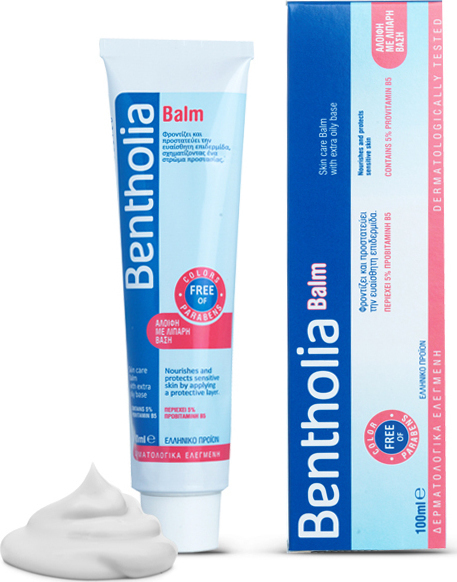 Αλοιφή Με Πανθενόλη Bentholia 100ml για Συγκάματα και Τατουάζ