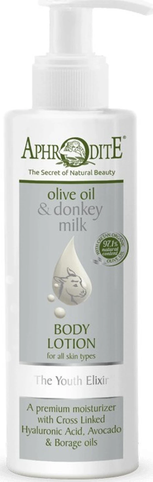 Aphrodite Olive Oil & Donkey Milk Body Lotion 200ml