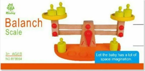 Zita Toys Ξύλινη Ζυγαριά