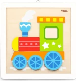 Viga Toys DIY Ζωγραφίζω Κορνίζα 'Τρένο'