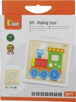 Viga Toys DIY Ζωγραφίζω Κορνίζα 'Τρένο'
