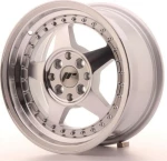 Japan Racing Wheels JR6 17x8 ET35 (4x100/114) Silver Machined Face