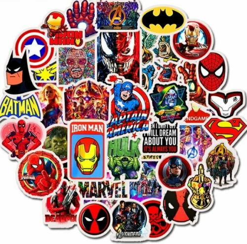 Marvel Αυτοκόλλητα (25τμχ) (OEM)