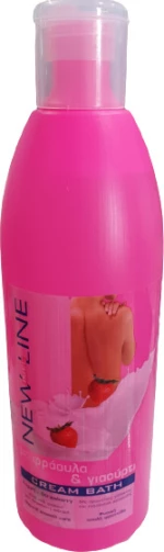 Imel Cream Bath Φράουλα & Γιαούρτι 1000ml