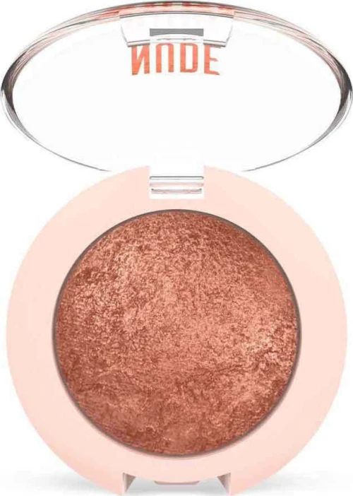 Golden Rose Nude Look Pearl Baked Eyeshadow 02 Rosy Bronze