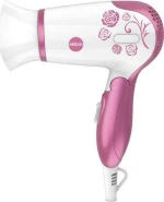 Hair Dryer With A Folding Handle Small, Power 1200 W, Pink