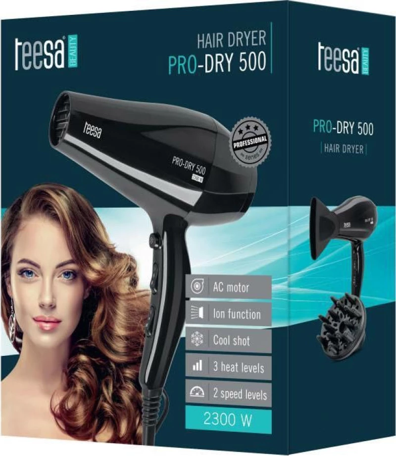 Επαγγελματικό Σεσουάρ Teesa Pro-Dry 500 2300W