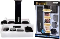 Kemei KM-3580 Σετ Ανδρικής Περιποίησης 4 σε 1 για Κούρεμα και Τριμάρισμα