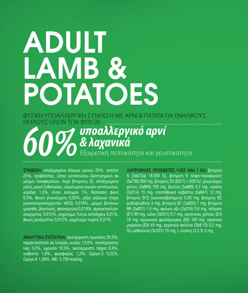 Profine Dog Adult Lamb & Potatoes 15Kg