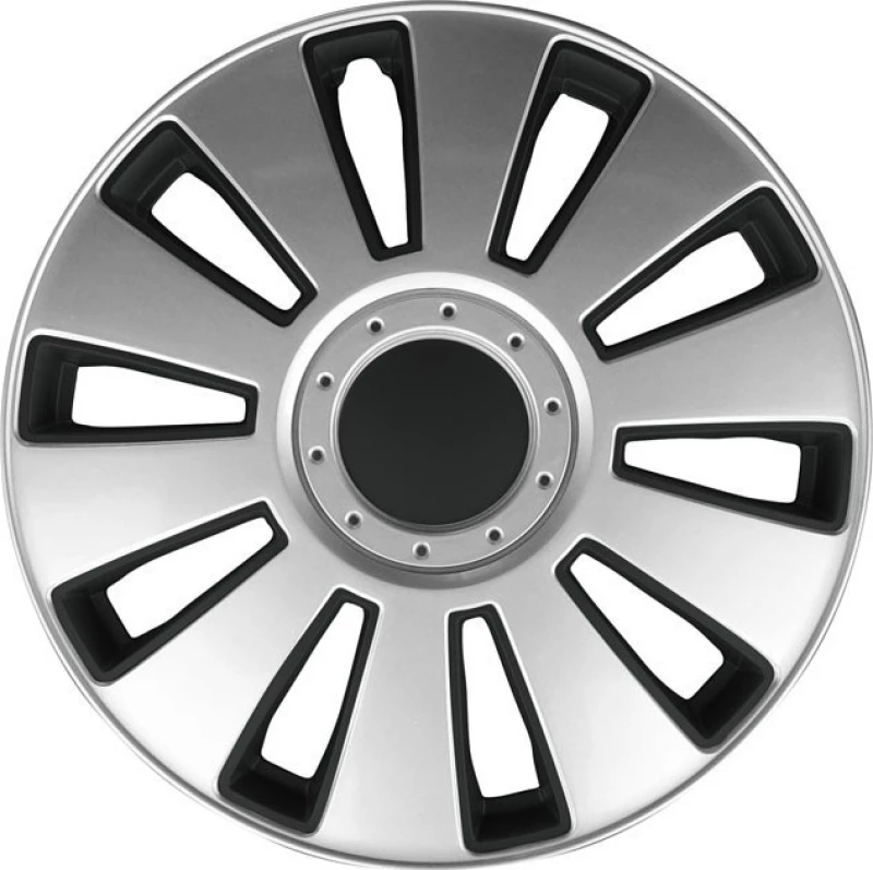 Auto Gs Σετ Τάσια Αυτοκινήτου KT-1013 4τμχ 16" Ασημί