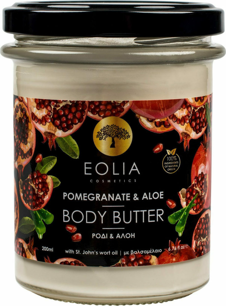 Eolia Cosmetics Pomegranate & Aloe Body Butter 200ml