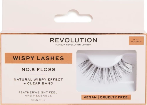 Revolution Beauty Wispie Lashes 5 Floss