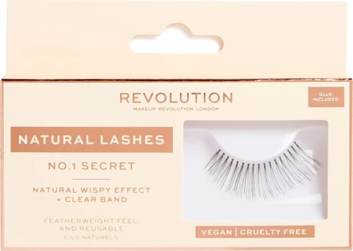 Revolution Beauty Natural Lashes 1 Secret