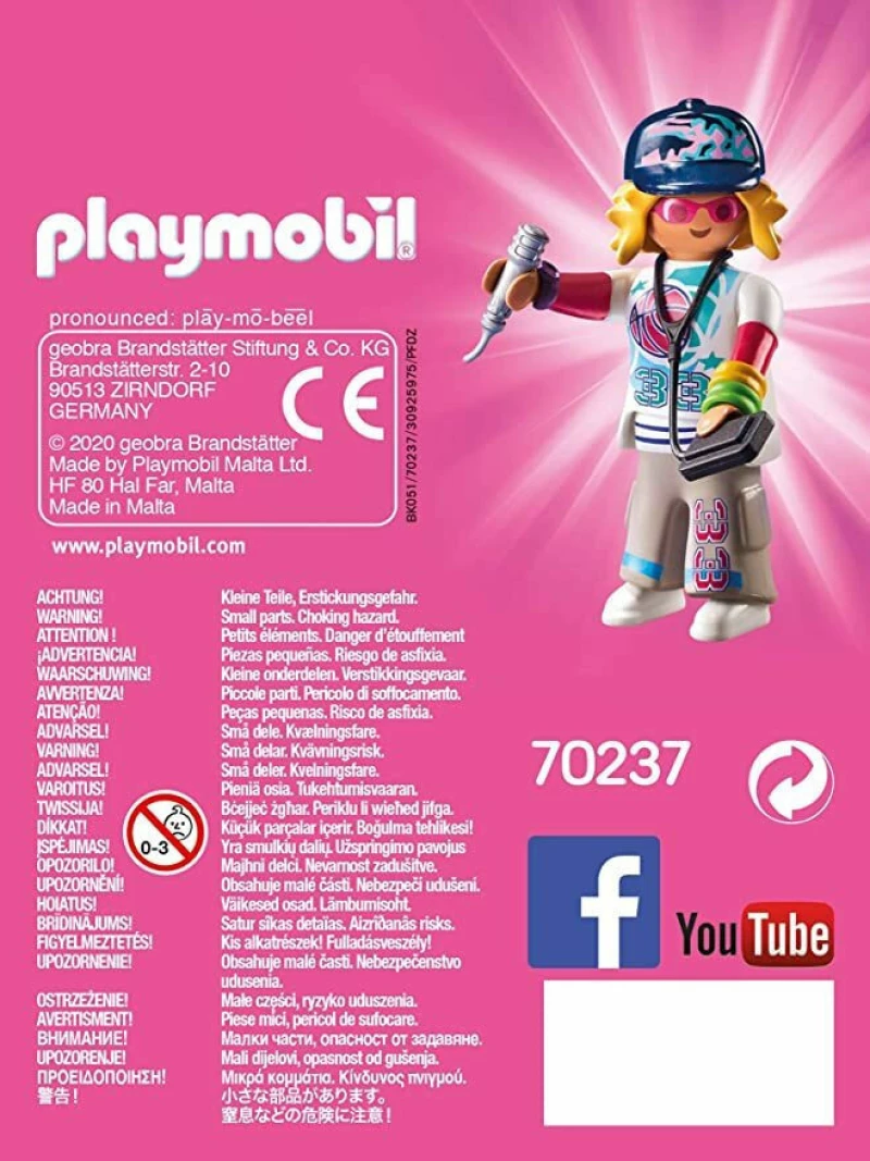 Playmobil Playmo-Friends Ράπερ (70237) 70237