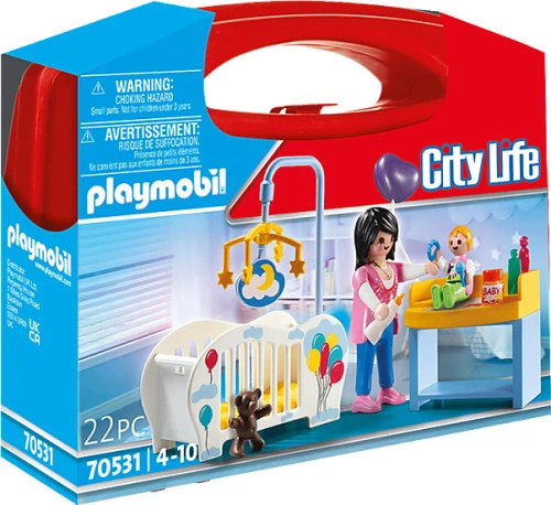Playmobil City Life: Βαλιτσάκι Βρεφικό Δωμάτιο