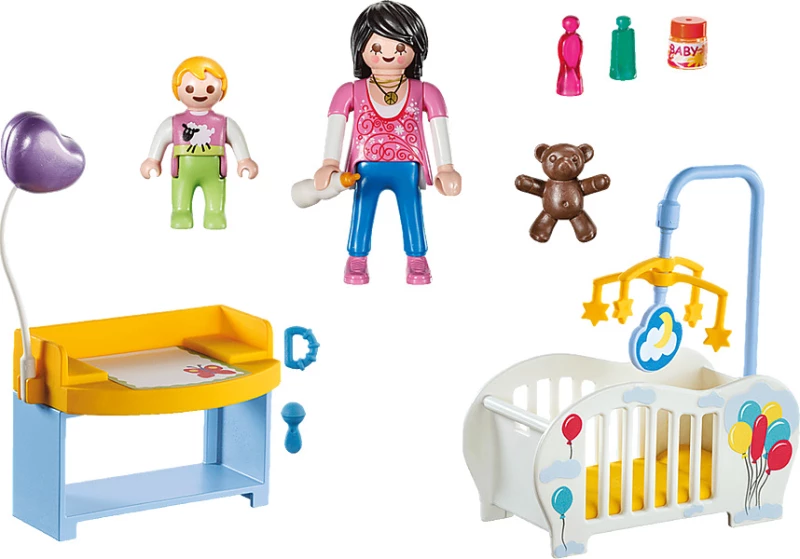 Playmobil City Life: Βαλιτσάκι Βρεφικό Δωμάτιο
