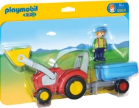 Playmobil Τρακτέρ με ρυμουλκούμενο