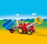 Playmobil Τρακτέρ με ρυμουλκούμενο