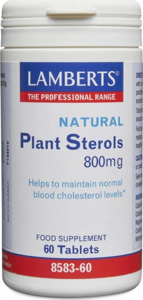 Lamberts Plant Sterols 800mg 60 ταμπλέτες