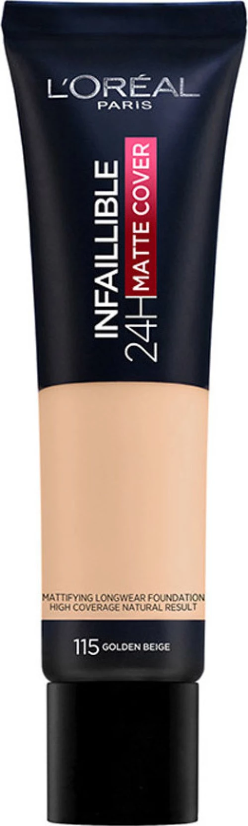 L'Oreal Infaillible 24Η Matte Cover 115 Beige Dore 30ml