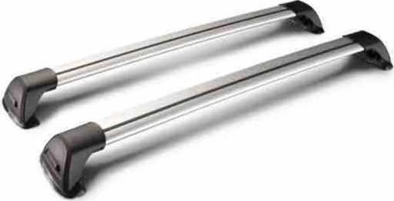 Yakima Μπάρες Οροφής Αλουμινίου Flush S5 95εκ. (Σετ με πόδια και κλειδαριά)