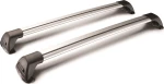 Yakima Μπάρες Οροφής Αλουμινίου Flush S5 95εκ. (Σετ με πόδια και κλειδαριά)