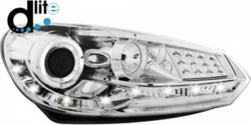 Dectane D-Lite Dayline Μπροστινά Φανάρια για Volkswagen Golf 6 08+ 2τμχ