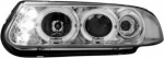 Dectane Μπροστινά Φανάρια Angel Eyes LED Rover 200 1995-2000 2τμχ