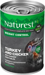 Naturest Weight Control Γαλοπούλα / Κοτόπουλο / Λαχανικά 400gr