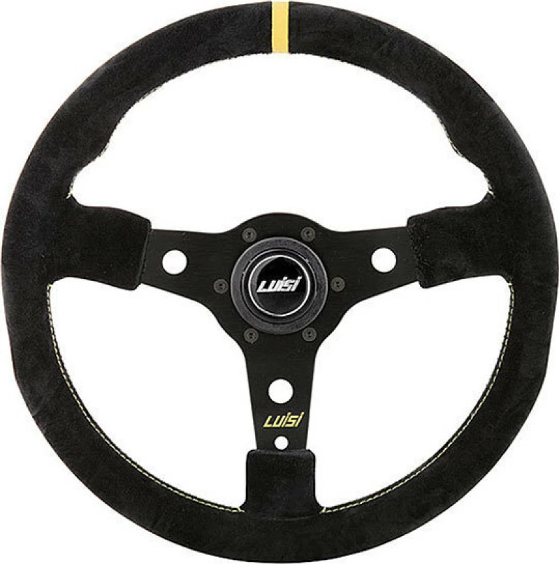 Luisi Racing Corsa 350mm Σουέτ Μαύρο