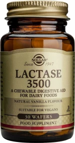 Solgar Lactase 3500 30 μασώμενες ταμπλέτες