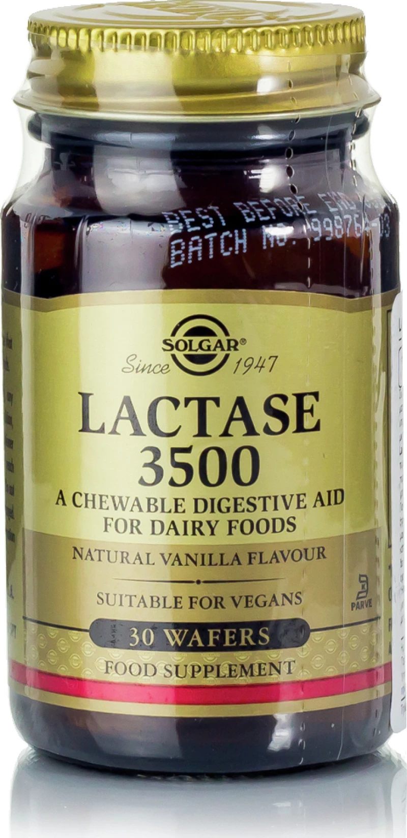 Solgar Lactase 3500 30 μασώμενες ταμπλέτες