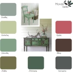 Mondobello Chalk Paint Αλόννησος/Πράσινο 375ml