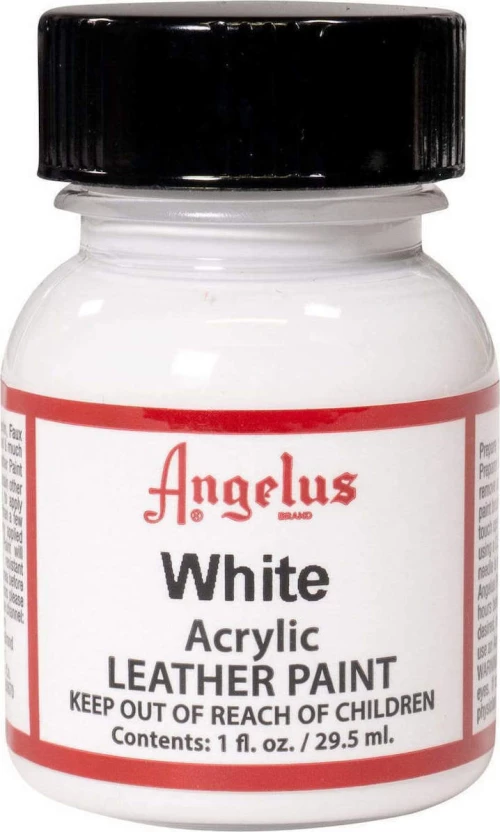 Angelus Acrylic Leather Paint White 29.5ml