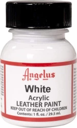 Angelus Acrylic Leather Paint White 29.5ml