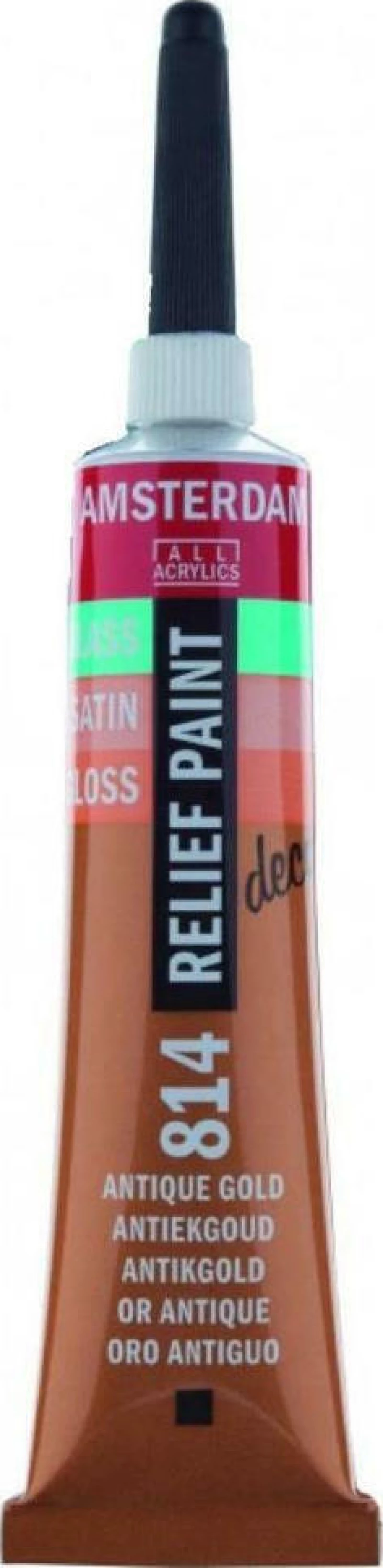Royal Talens Relief Paint Decorfin Πάστα/Περίγραμμα Χρυσό Αντικέ Νο814 20ml