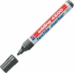 Edding Textile Marker 4500 Μαρκαδόρος Υφάσματος Στρογγυλή Μύτη Γκρι 1τμχ
