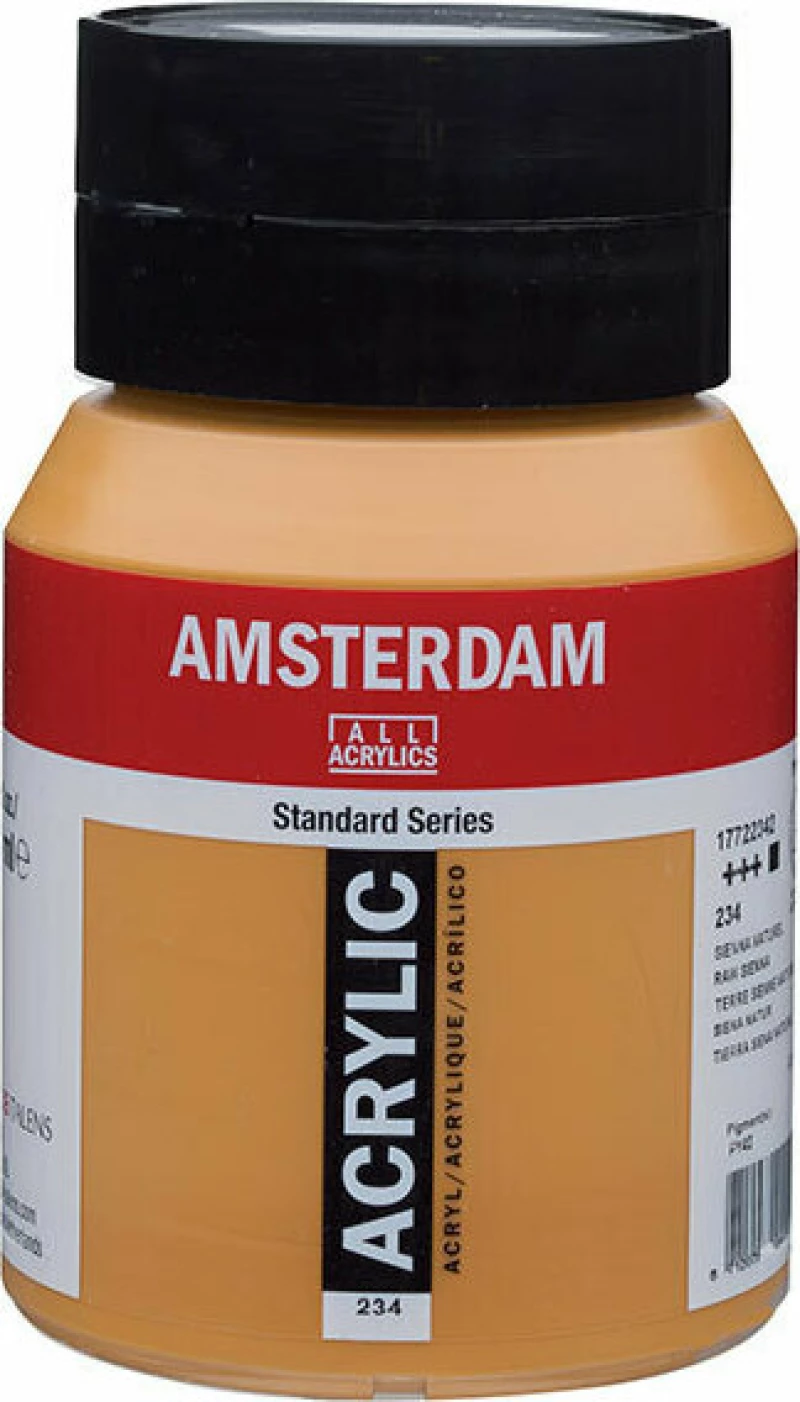 Royal Talens Amsterdam All Acrylics Standard 500ml Raw Sienna 234