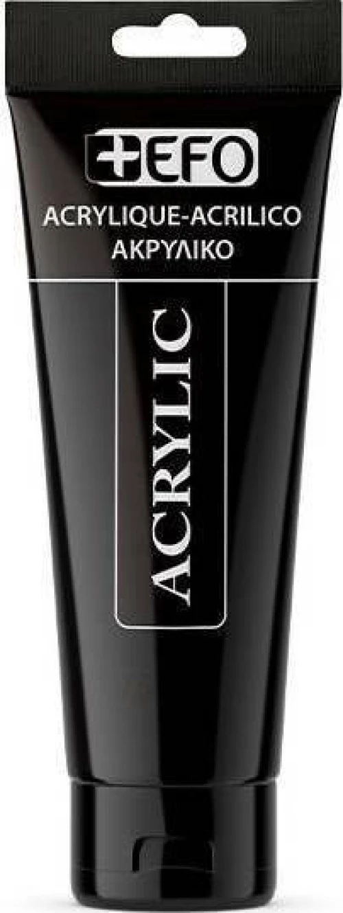 +Efo Acrylic 75ml 422 Black