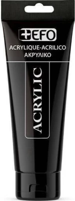 +Efo Acrylic 75ml 422 Black