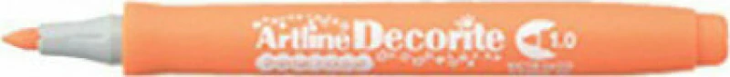 Μαρκαδόρος Artline Decorite Bullet Marker 1.0mm Παστέλ Πορτοκαλί