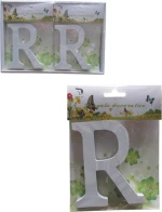 Ξύλινο Γράμμα Χειροτεχνίας "R"
