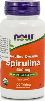 Now Foods Spirulina 500mg 100 ταμπλέτες