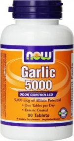 Now Foods Garlic 5000mcg 90 ταμπλέτες