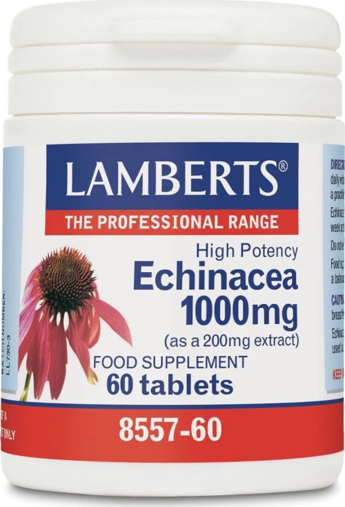 Lamberts Echinacea 1000mg 60 ταμπλέτες