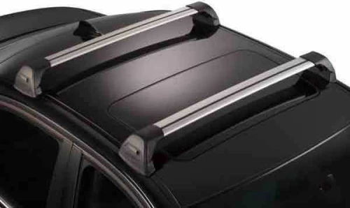 Yakima Μπάρες Οροφής Αλουμινίου Flush S8 110εκ. Universal (Σετ με πόδια και κλειδαριά)