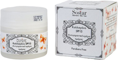 Sostar Κολλαγόνο Αντιγηραντική Κρέμα Προσώπου SPF15 50ml
