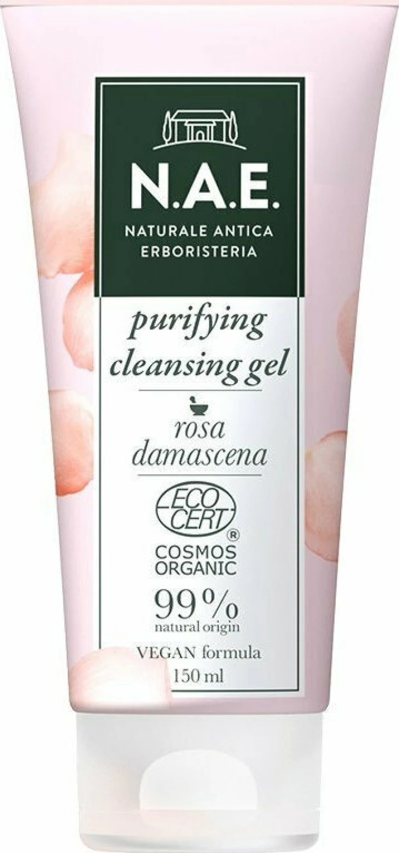 N.A.E. Purezza Purifying Cleansing Gel with Rosa Damascena 150ml