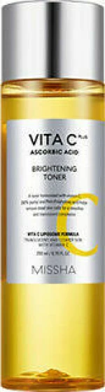Missha Vita C Plus Ascorbic Acid Brightening Toner 200ml